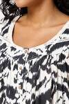 Naiduhall Cotton Full Length Nightdress - Black Print — thumbnail 7